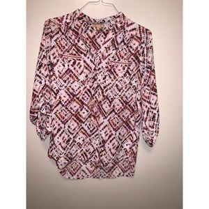 Patterned Blouse